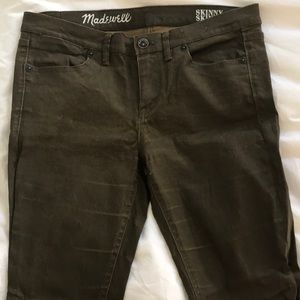 Madewell Coated Skinny Jeans